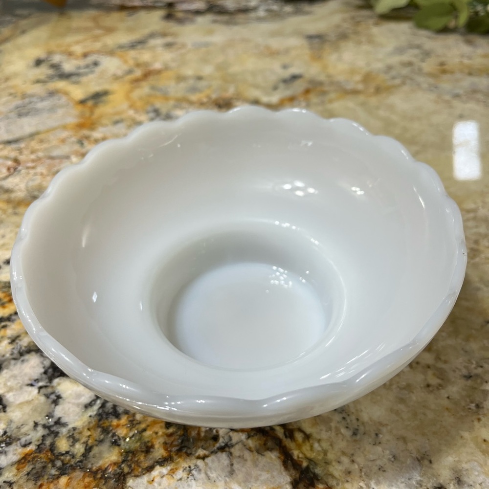 Vintage Milk Glass Bowl